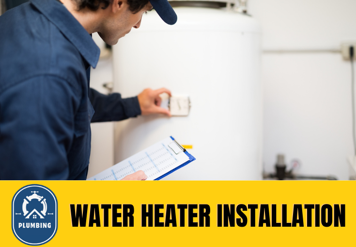 water heater installation St Helens